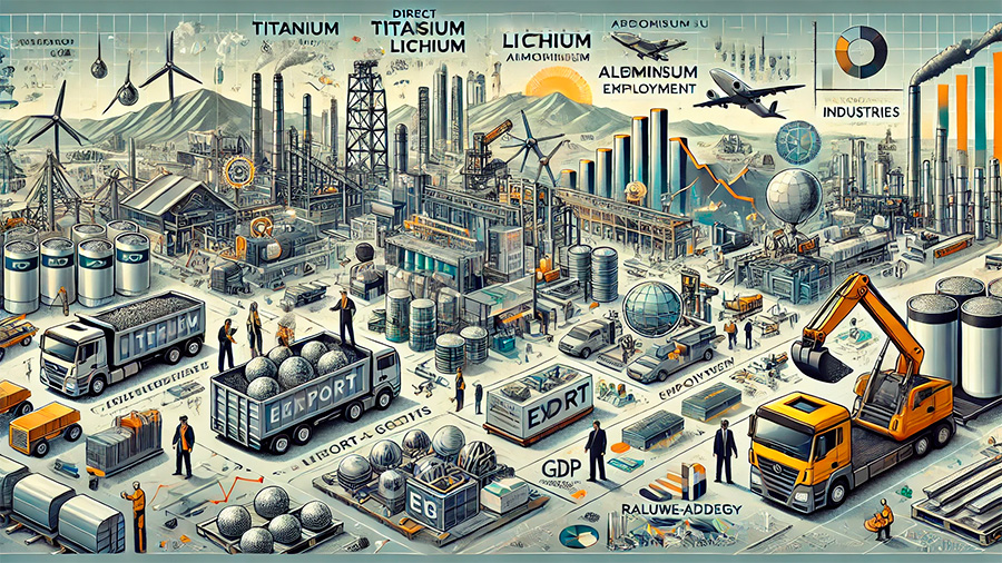 These metals stimulate gdp